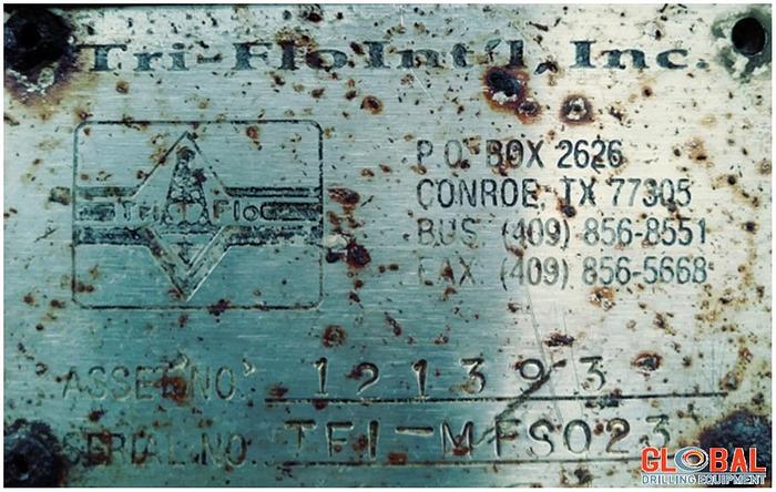 Used Item 0712 : 2000 Tri-Flow TFIMFS023 T/A Mud Recycler