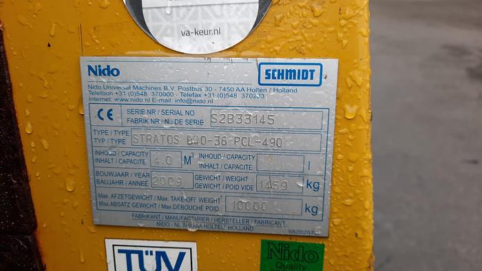 Gebruikt 2009 Nido Stratos B40-36 PCL-490