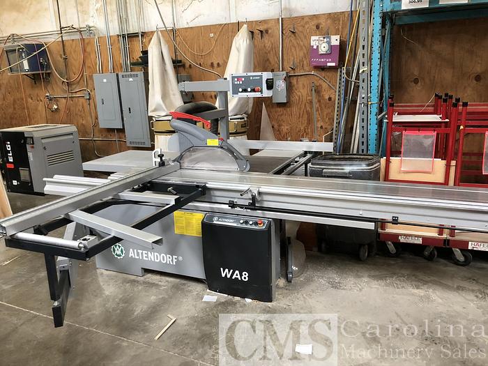 Used 2013 ALTENDORF WA8 Sliding Table Saw
