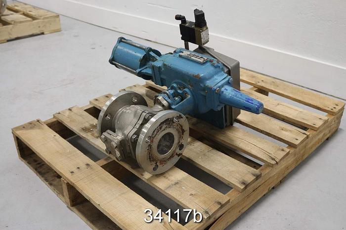 Used Dezurik 917535-01 2.5" V-Ball Control Valve #34117