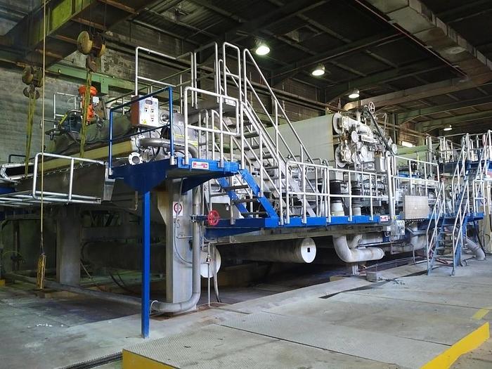 Used Pulp Dryer - Ahlström, Valmet - 3720 mm