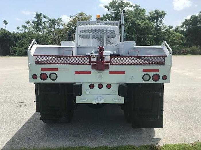 Used 2007 Freightliner M2-106 6x6 12ft Flatbed Winch Truck - C87323