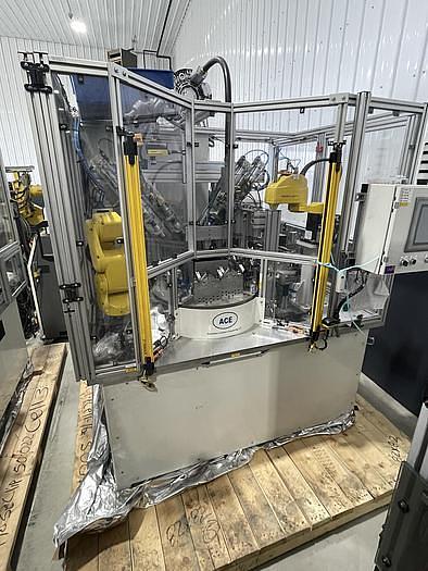 Used FANUC N95 FACE MASK NOSE CLIP FANUC ROBOTIC ASSEMBLE AND ATTACHING CELL BY ACE NEW 2020