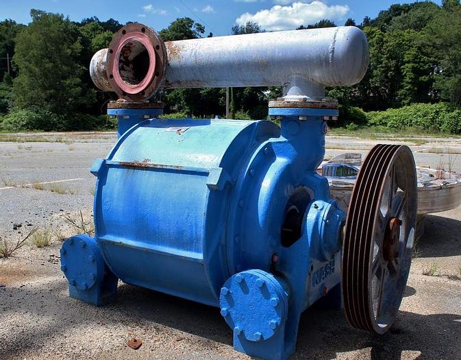Used NASH CL2002 VACUUM PUMP C/I REBUILT 2003