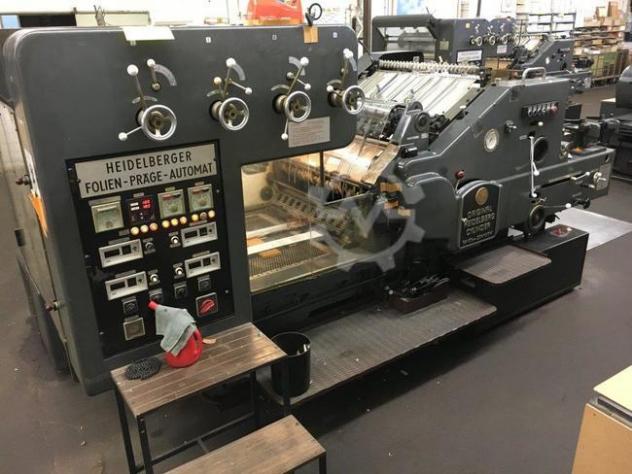Used Heidelberg SBDP hot foil stamping cylinder 1973