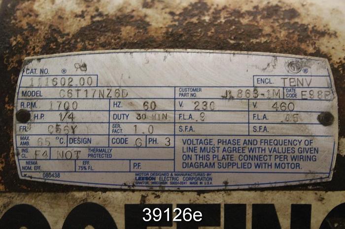 Used Coffing 1/2 Ton Electric Clamshell Hoist #39126