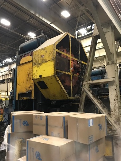 Used AJAX 1300 TON FORGING PRESS NEW 1987