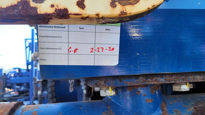 Used Gardner Denver HD 2250 Triplex Frac Pump