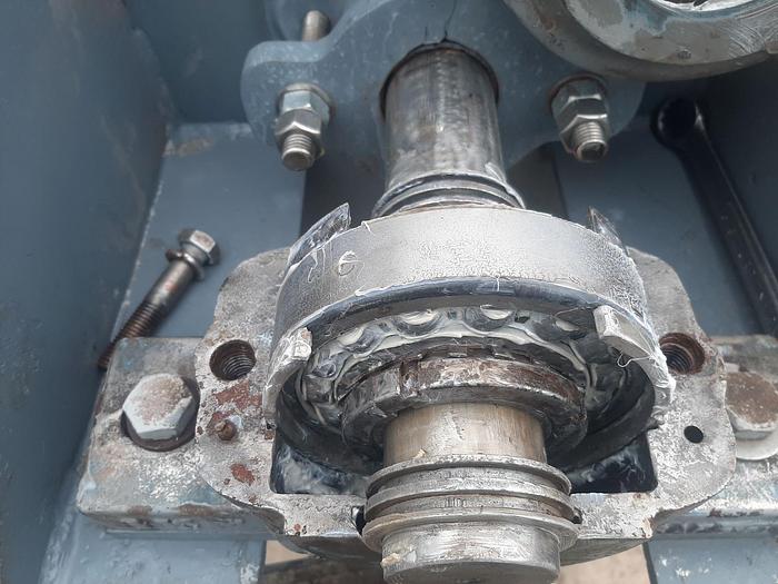 Used Mixer, Ribbon, 25 CF, S/st, 40 HP, HD #S744436