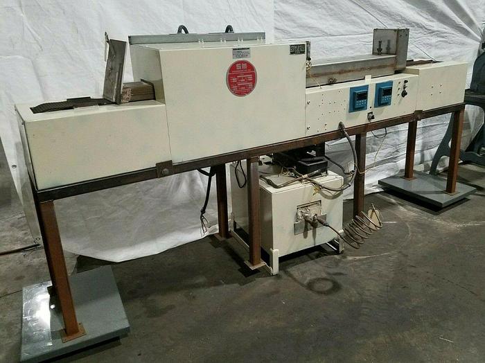 Used SM Heat Treating Soldering Annealing Conveyor Oven Furnace + Ammonia Dissociator 1800F max temp