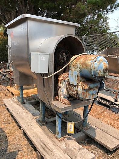 Used Mixer, Paddle, 27 CF, S/st, 5 HP 36" x 36" x 40" #S739355