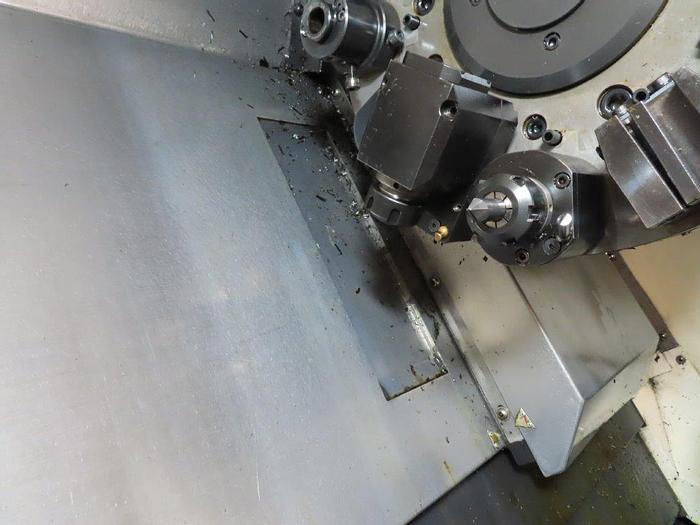 Used 2018 HYUNDAI WIA E200MC CNC Turning Center With Live Tooling ***Low Hours***