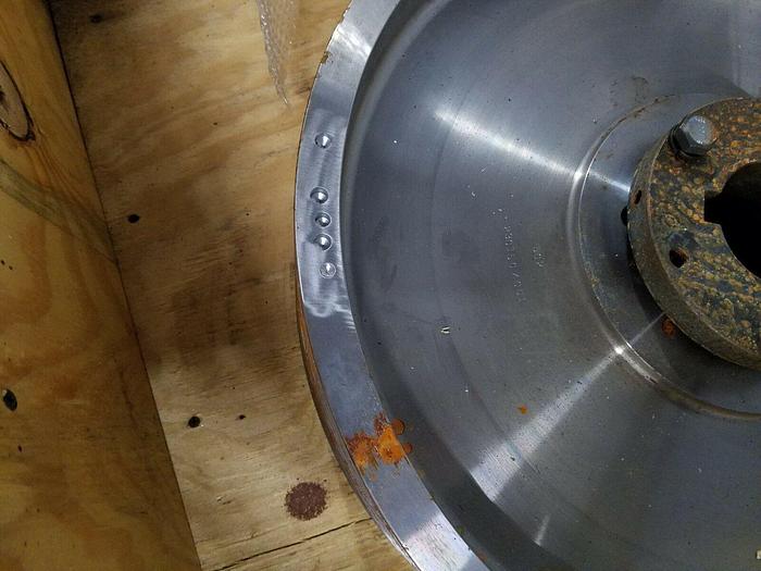 24" Pulley Wheel Meco Shiv Assembly Never Used 502 Steel # 2301504001