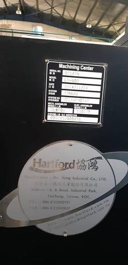 Used 2014 HARTFORD LG500 CNC MILLING MACHINE CENTER