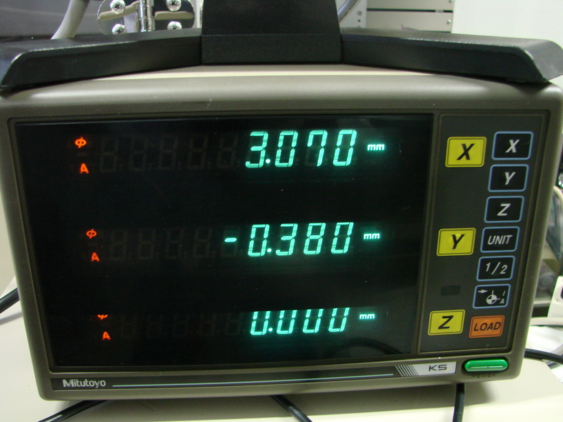 Used Hisomet  11  DH11  XYZ Measurment Microscope