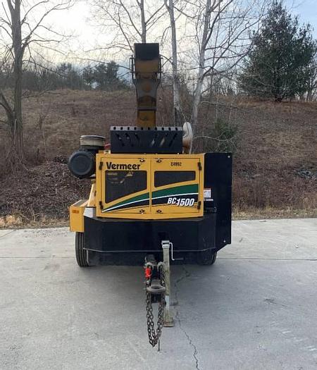 Used 2019 Vermeer BC1500XL GAS Brush Chipper