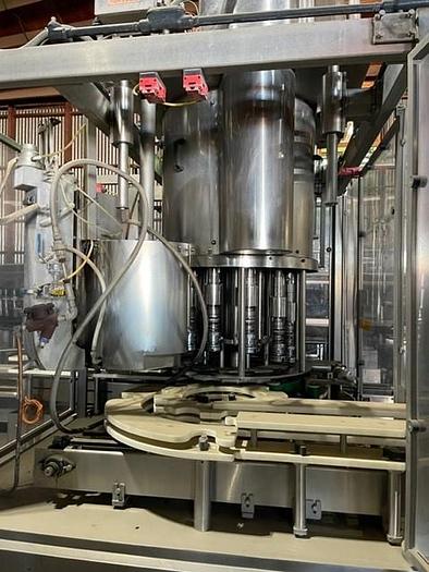 Used 2003 Fowler Zalkin 10 Head Rotary Capper