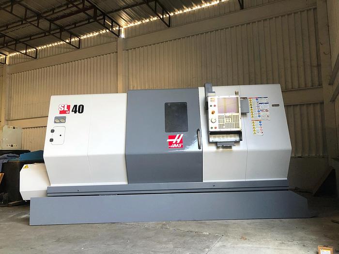 Used 2009 HAAS SL-40 CNC Turning Center w/ Tailstock