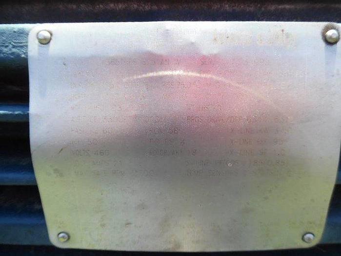 Used 2007 New Electric Motor 3 phase 460 volt