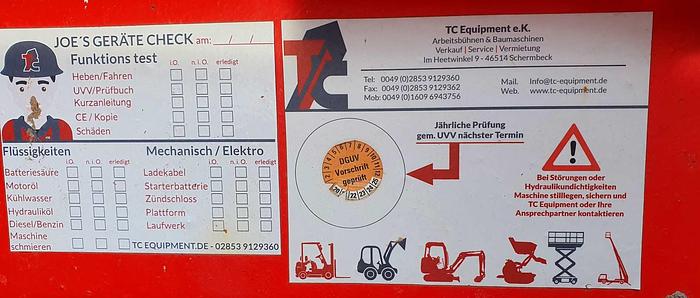 Used Genie GS 4390 RT Diesel Scissor Lift