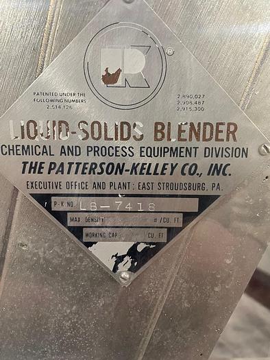 Used 16 Quart Patterson Kelley Twin Shell Blender