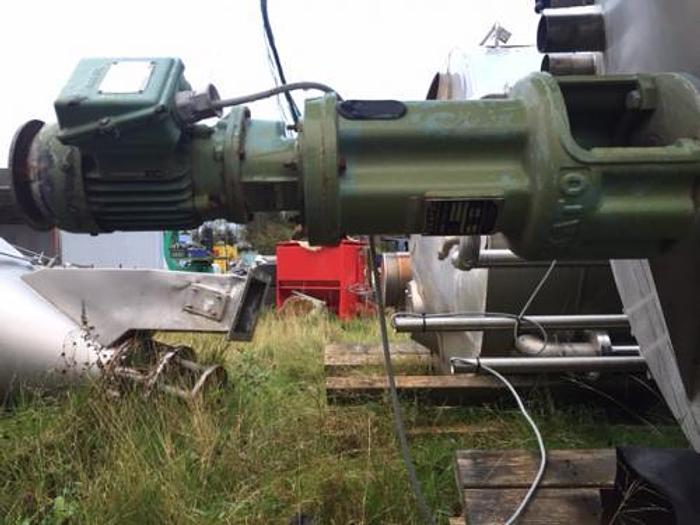 Brugt 6 m3 rustfri tank med varmekappe