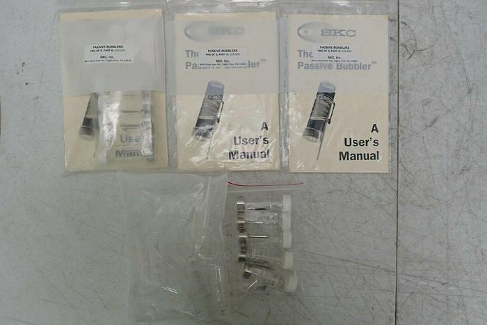 Used LaMotte Model DC1100 Formaldehyde Kit with Case, SKC Passive Bubbles & Extras