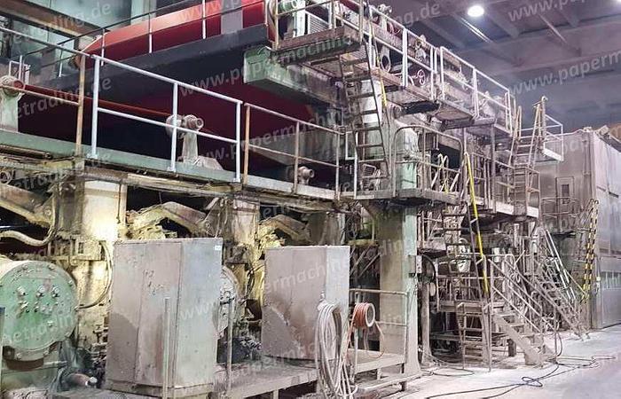 Used (PM4-81) - Paper Machine 5-layer for Testliner, Fluting - VOITH - 5080 mm