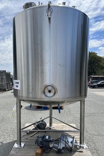Used Reactor, 740 Gallon, 316L Stainless Steel, Jacketed, Agitated, T&C Stainless #S744628