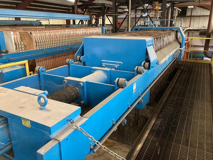 Used 60 CU. FT. JWI FILTER PRESS - 1200 MM (#9919)