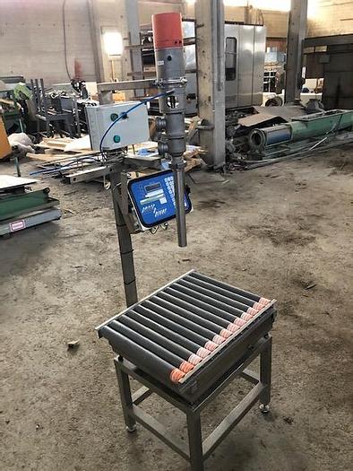 Used Fyldeanlæg med scanvægt.