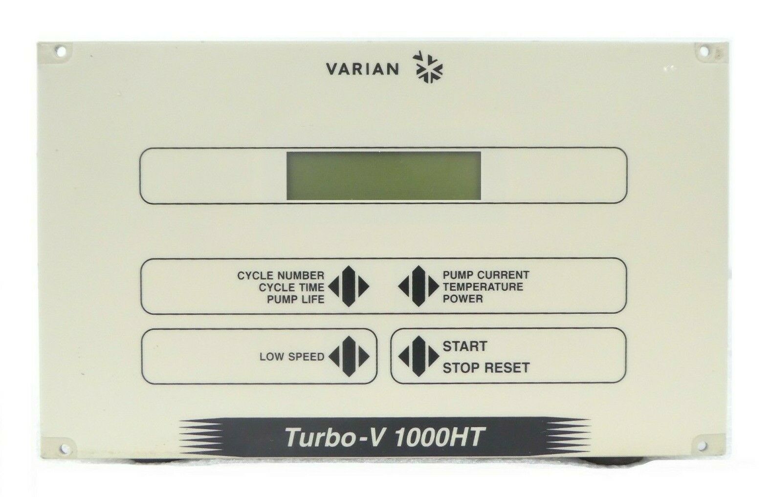Used VARIAN Turbo-V 1000HT 9699554S020 Turbomolecular Pump Controller eS31 Working