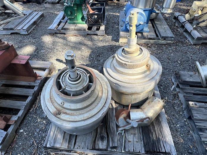 Used Centrifuge, Disc, Batch, Solid Wall, Westfalia, TTA-50-02-06, (3) #Z202999