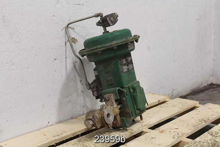 Used Fisher 1" V200 Control Valve, Stainless Steel Body #23959