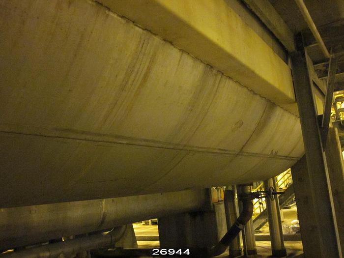 Used Impco  Impco Disc Filter, 12' Ft. Diameter By 24' Ft. Long,  20- Disc,  Stainless Steel Vat And Hood. #26944