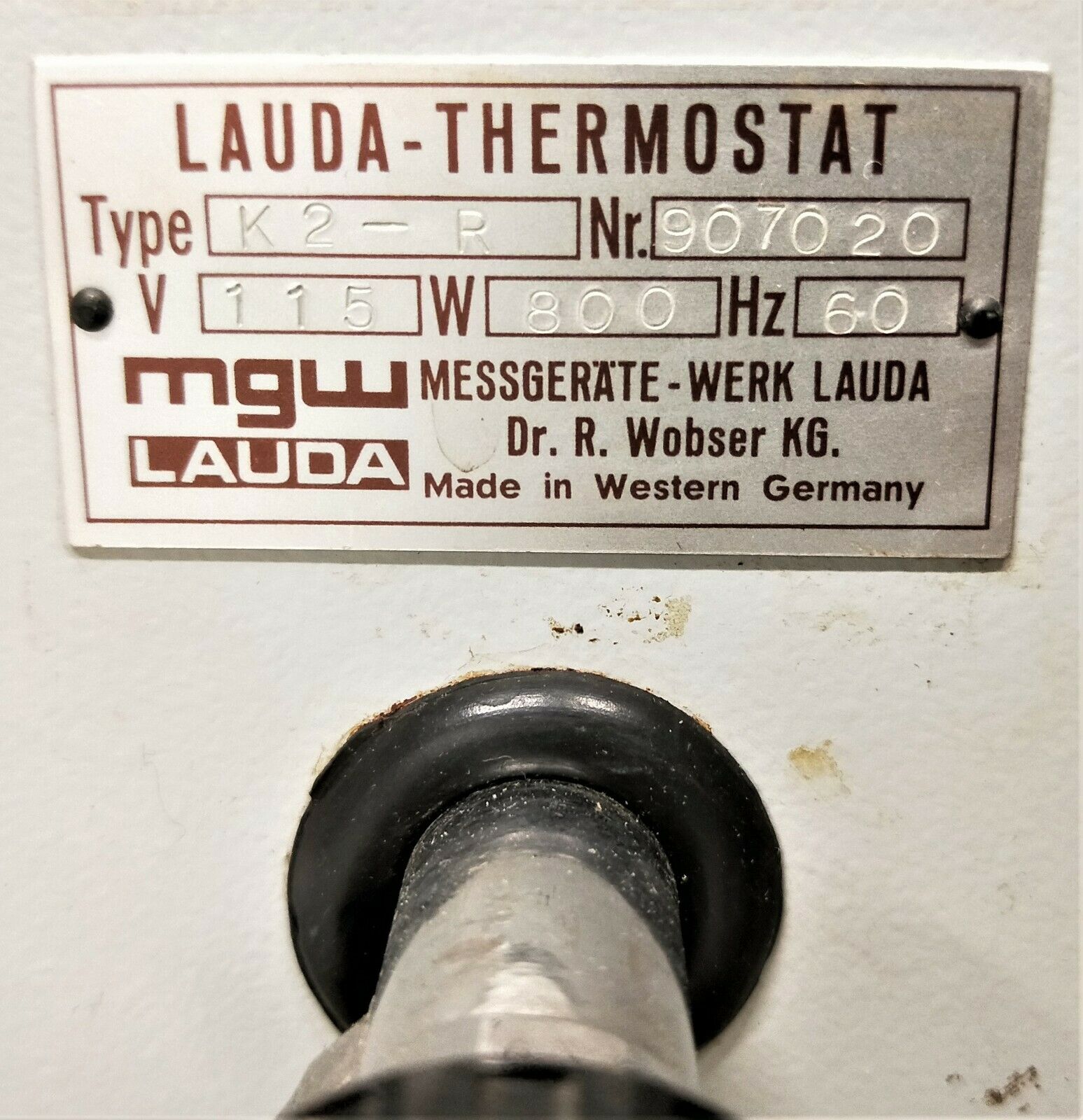Used Lauda K2-R Thermostat Refrigerated Bath