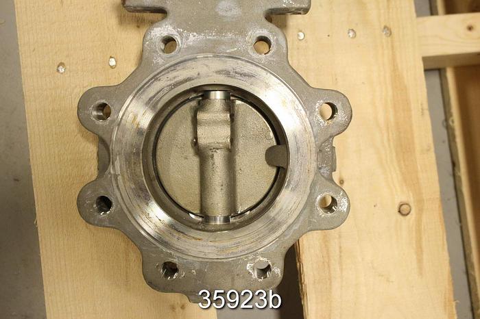 Used Neles Jamesbury 4 815L TT 3600MT 4" Control Butterfly Valve #35923