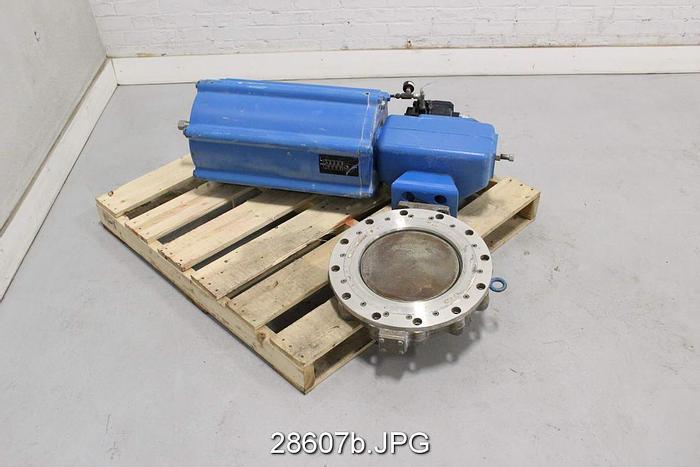 Used Neles Jamesbury 12" Butterfly Control Valve, L25CMP12AACA #28607