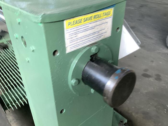 Used 70" LEMBO UNWIND STAND WITH EDGE GUIDE AND 50" DIAMETER- PENDING SALE