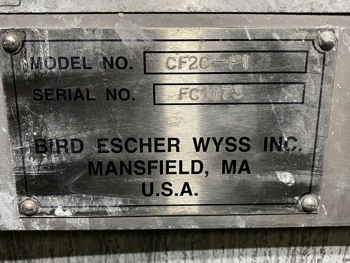 Used BIRD ESCHER WYSS CF2C - F1 SS STACKED VERTICAL FLOTATION CELL 1992