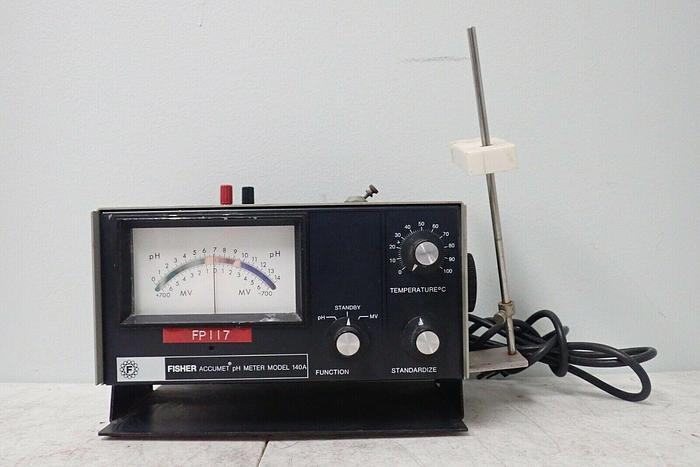 Used Fisher Scientific Model 140A Accumet Benchtop pH Meter