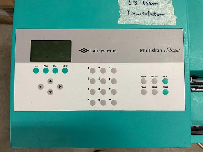 Used LabSystems 354 Multiscan Ascent Microplate Reader