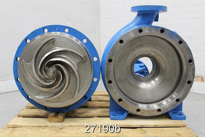 Used Goulds 3175 Pump 4x6x18, 5-Vane 15.88" Impeller #27190