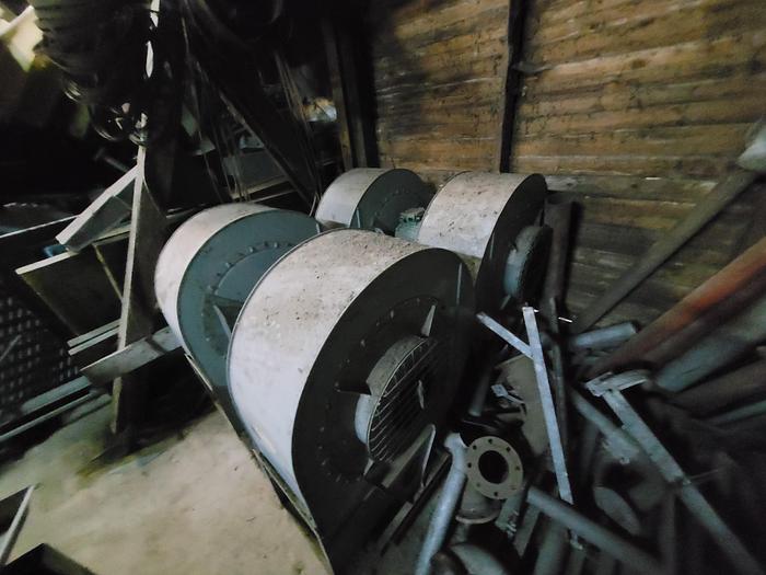 Used Elementy do tunelu zamrażalniczego, fluidyzacyjnego (rynna wibracyjna, chłodnice, wentylatory) "KÜHLAUTOMAT" BERLIN