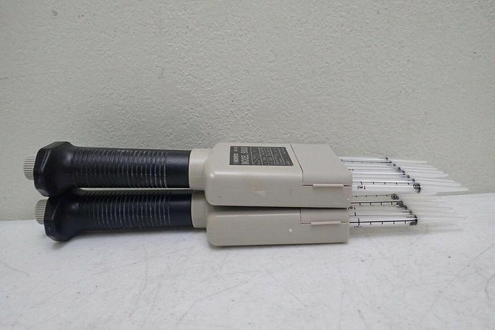 Used Lot of 2 Nichiryo Model 8800 8 Channel Dispensers & Accessories