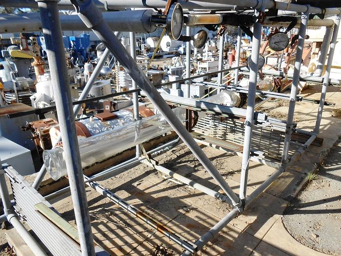 Used Heat Exchanger, Condenser, 6" x 34", QVF #S742160