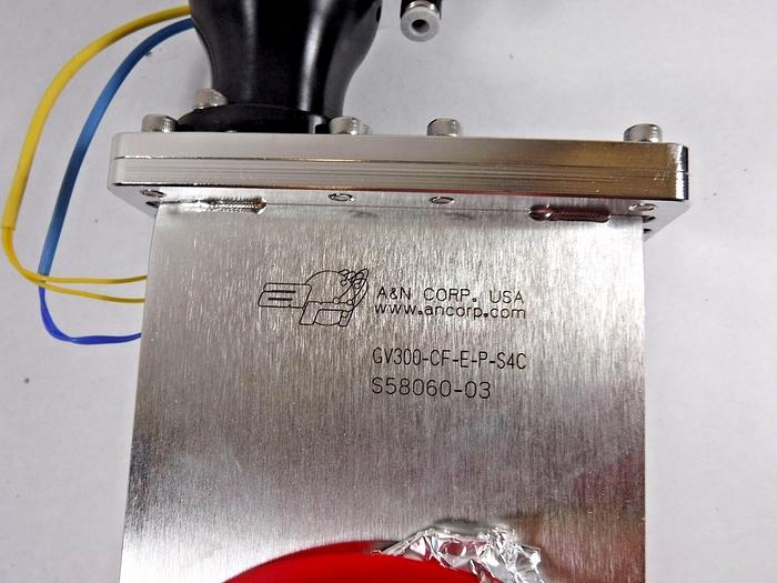 Used A&N Corp. GV300 Series GV300-CF-E-P-S4C S58060-03 Vacuum Valve