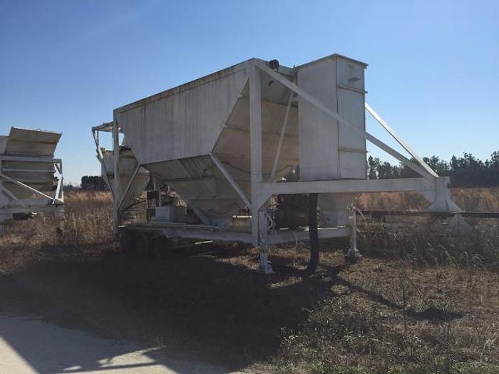 Used Stephens Portable Low Profile Concrete Batch Plant