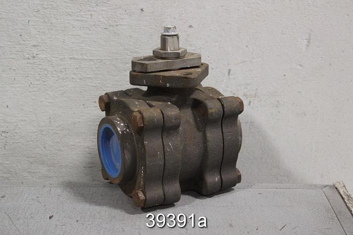 Unused Neles Jamesbury 2" Series 4000 Manual Ball Valve, IMO-203, 2 4B 2236 MT 1 #39391