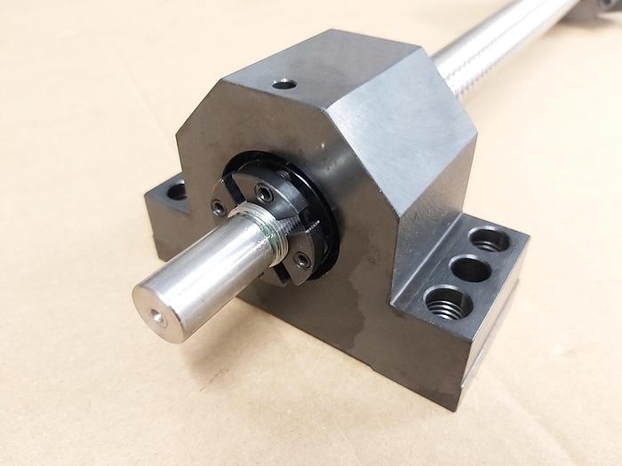 Kompletter Präzisions Kugelgewindetrieb mit Lagerung, Hub 560mm, Gew 25mm, Rexroth,  neu